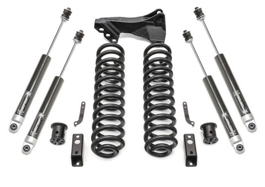 2.5" Coil Spring Front Lift Kit W/Falcon 1.1 Monotube Shocks Front/Rear - Ford Super Duty Diesel 4WD 2011-2016