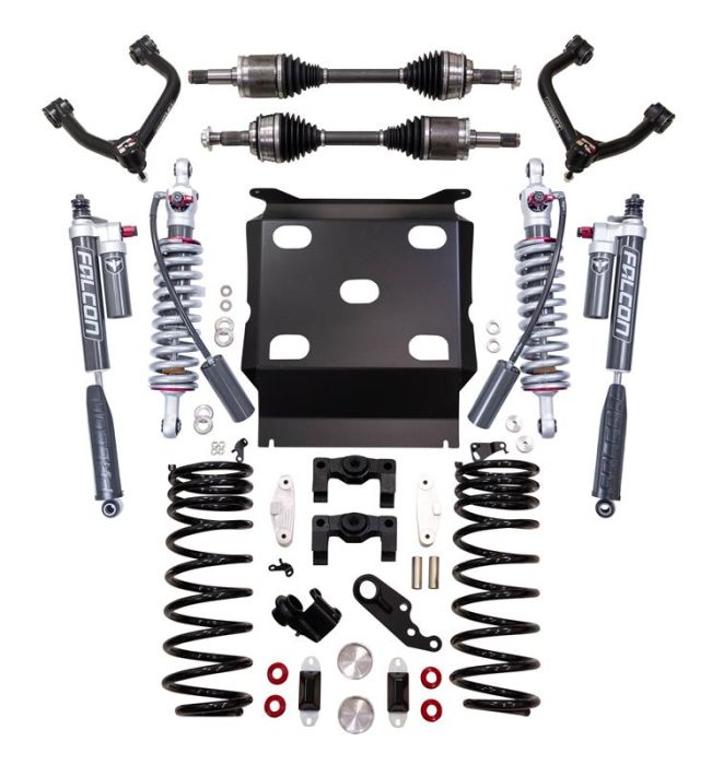 3" SST3.3 Suspension System With Falcon 3.3 Struts/Shocks - Toyota Tundra 2022-2025